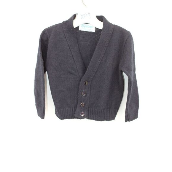 Vintage Royal Heir 2t Black Cardigan Sweater - Picture 1 of 7
